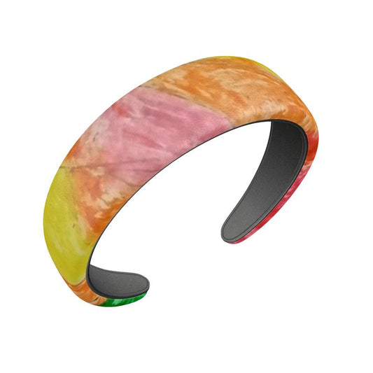 LEATHER HEADBAND, SWING SWAN